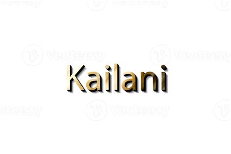 Nombre Kailani